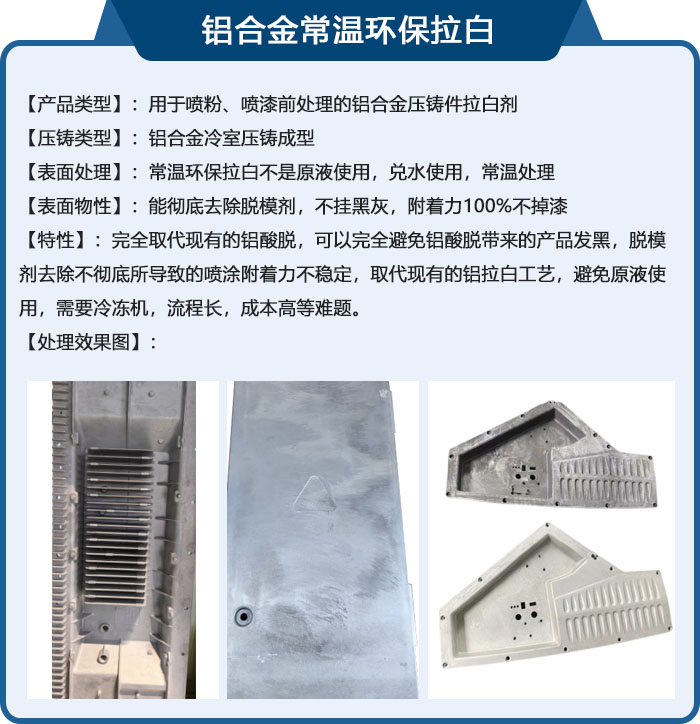 铝合金常温环保拉白