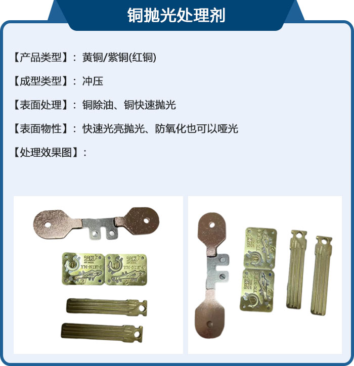 铜抛光处理剂